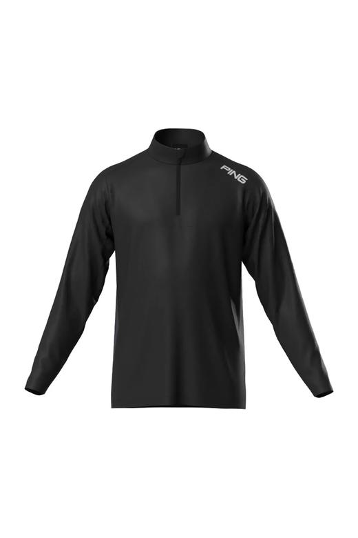 Ping高尔夫男士 弹性立领半拉链套头长袖运动上衣 商品图9