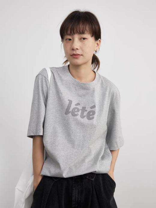 步履不停/5B18123C/印花廓形T恤 商品图0