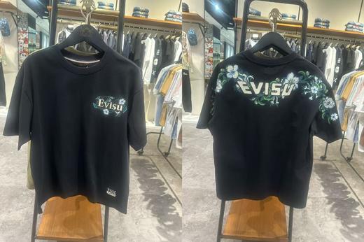EVISU 男 T恤 2ESHTM5TS1222LFBLKX 商品图0