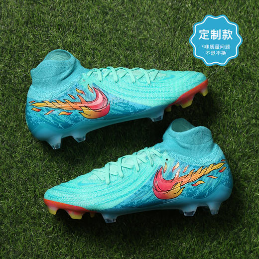【设计师款捡漏】小李子耐克刺客传奇PHANTOM中端高帮低帮TF碎钉AG足球鞋 商品图12