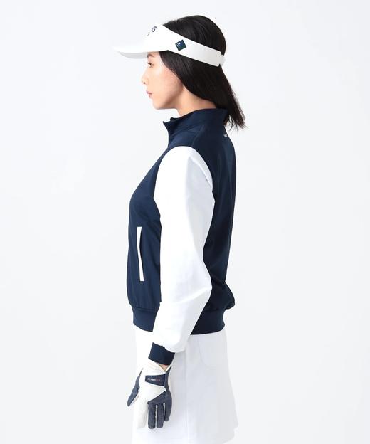 BEAMS 高尔夫 女士【防紫外线/吸水速干/伸缩性】立领拉链夹克外套 商品图5