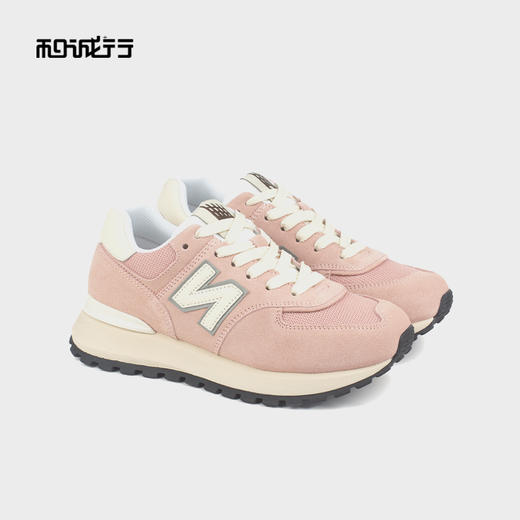 和诚行 2024秋冬新款舒适百搭厚底休闲运动鞋女撞色老爹鞋0551092 商品图7