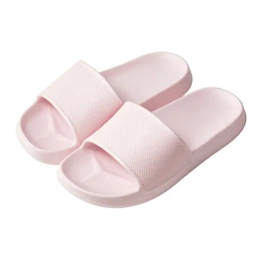 京东京造糖果色厚底女拖鞋樱花粉38-39码 商品图0