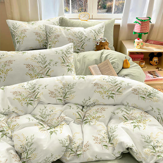 【多样屋专柜】多样屋仙语草玲-全棉四件套春夏轻薄/200*230cm 商品图0