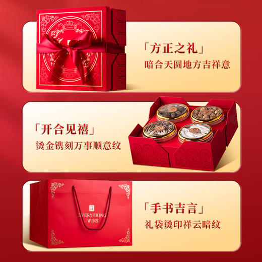 神农金康 西洋参白松茸鹿茸菇姬松茸羊肚菌礼盒168g 高档滋补礼物送长辈 商品图6