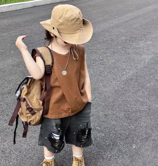 防晒出游季💥特惠活动来袭❗【西蒙日记纯色西部牛仔登山帽】一站式购齐 25年新款👨👩👧👦儿童/成人亲子防晒帽🌞，轻便舒适 出行必备🏝 商品图5