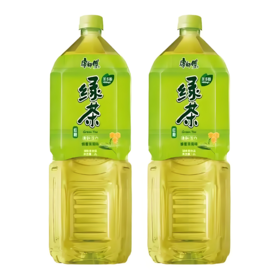 【亚欧超市】康师傅绿茶2L/瓶*2