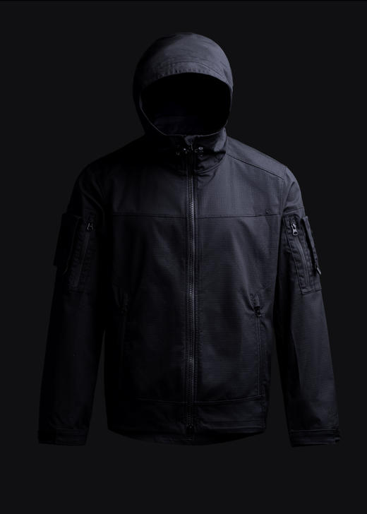 鹰爪铁幕战术夹克四季款户外耐磨作训修身迷彩连帽上衣 商品图5