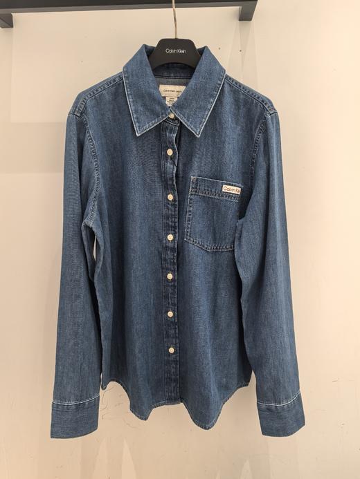 CKJ 女 牛仔衬衫 47B713GU5H 商品图0