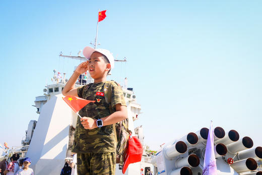 “逐浪少年 舰证远航”南都国防教育小记者实践活动 商品图0