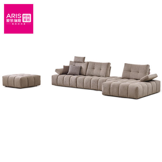 爱依瑞斯  米兰达系列  布艺沙发  恒星（布） 商品图2