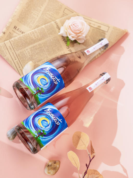 月下甜甜桃红微起泡葡萄酒 商品图3