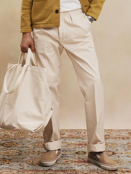 Fortela Officer Pants 米色人字纹 商品图7