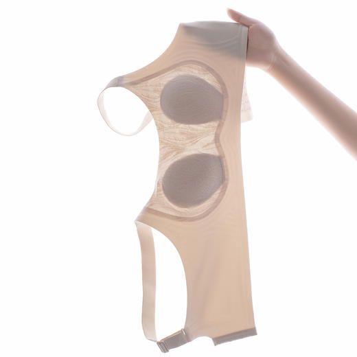 连绵· 兔耳杯透气提花大胸内衣 8116（B-D） 商品图6