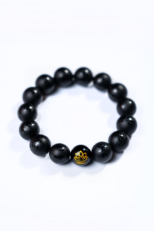 黑曜石真言手串 商品图1