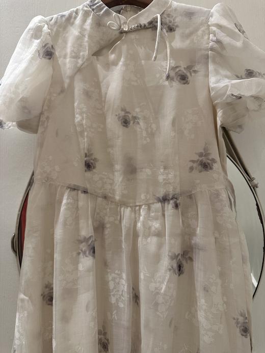 【门店同款】ENJOY夏季国风盘扣碎花连衣裙 157303595 商品图1