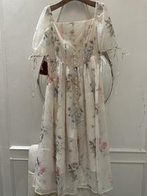 【门店同款】夏季双口袋雨花连衣裙 150896383