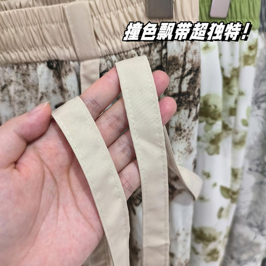 ♦️看不腻的国风凉感阔腿裤💰59就能拿下【AILISCOCO新中式扎染阔腿裤】专治胯宽、腿粗🥰高品质自留款!!穿着真的炒舒服！ 精准拿捏🤏清冷禅意风 中式氛围美~ 商品图3