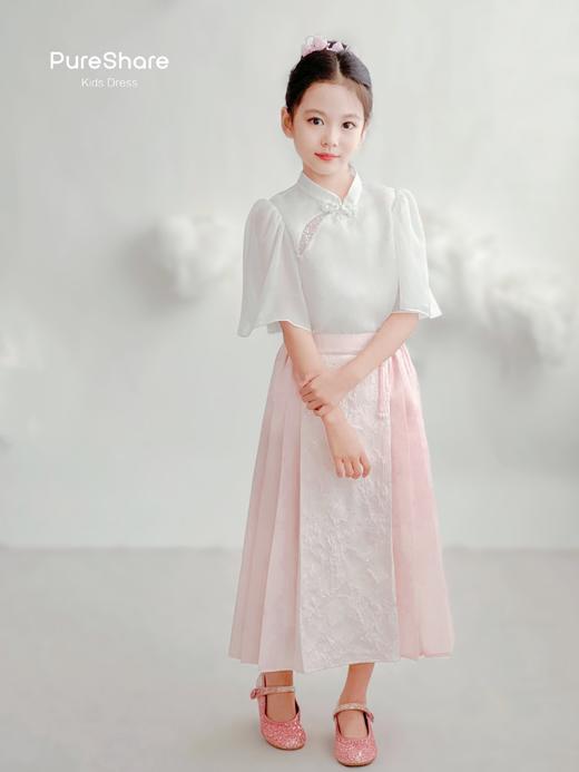 【非质量问题不退换】PureShare 蓬纱馆漱玉上衣 晴柔马面裙 商品图0