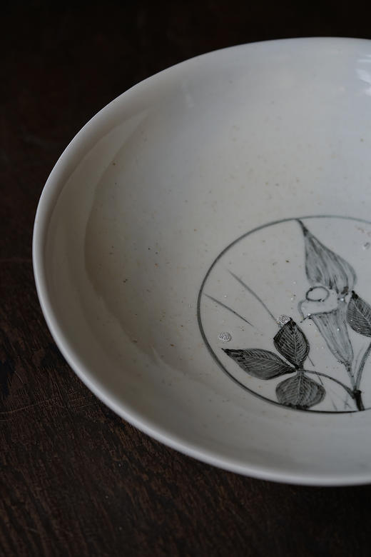 森冈由利子14染付钵｜雪饼草 商品图2