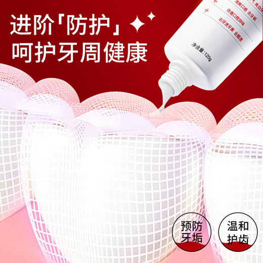 【口腔菌主力，祛渍清新~】益生菌牙膏 美白去黄去牙渍 清新去口臭 鲨鱼牙膏-QQ 商品图3