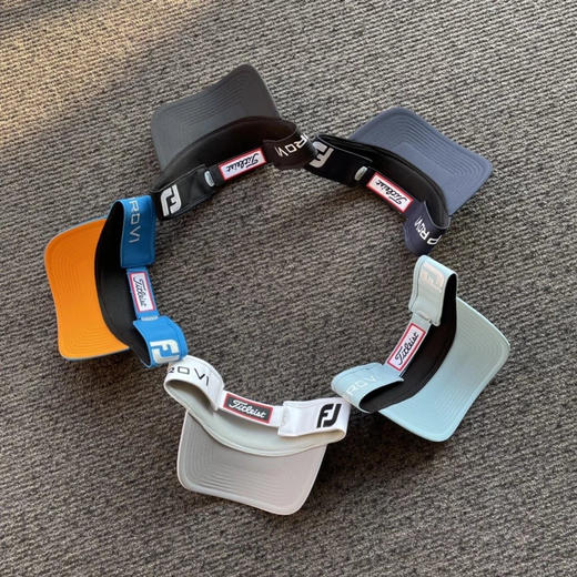 正品Titleist无顶高尔夫球帽，均码头围可调。只有藏青，白色。 商品图4