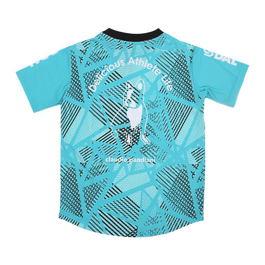 小李子正品足球狗夏季速干透气运动短袖T恤儿童训练服球衣男童 商品图1