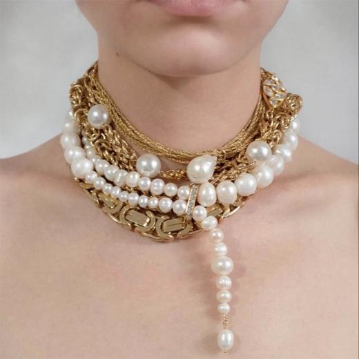 订购6周到｜Sigal Paris-Dripping Perles-滴水 珍珠 项链 ［法国设计师］ 商品图2