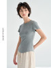天丝羊毛短袖修身T恤 商品缩略图2