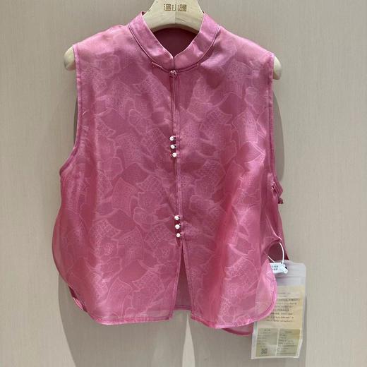 【线上专属】圆摆马甲24704311紫梅 商品图0