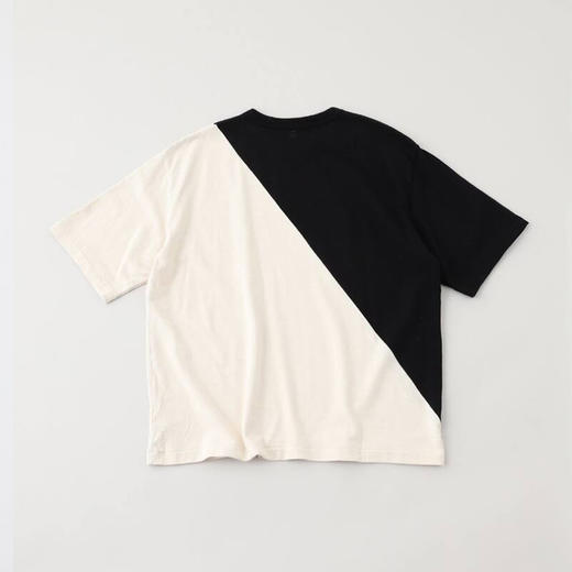 blurhms Co/Silk Nep Rowing Crew Tee 特制染色加工丝棉混纺T恤 商品图4