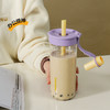 乐扣乐扣（LOCK&LOCK）奶茶吸管杯大容量水杯ABF896 商品缩略图6