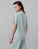官网998！棉盖丝宽松休闲家居服女 简约圆领睡衣阔腿裤睡衣 轻薄柔软短袖长裤套装 商品缩略图4