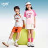 【凉感】男女童圆领短袖针织衫夏季新款安奈儿童装EM521129 商品缩略图1