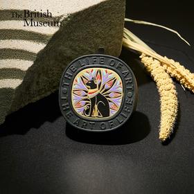 大英博物馆 盖亚·安德森猫系列 车用香氛香盒挂饰香薰车载 青柠罗勒 隐凡之花