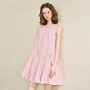 【后背蝴蝶结绑带】甜美减龄设计感连衣裙女2025夏季娃娃短裙V1250665 商品缩略图4