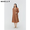 NEELLY纳俪商场同款夏新款中长款可调节吊带连衣裙女休闲舒适长裙N25054Y04601 商品缩略图0
