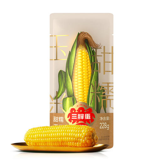三胖蛋甜糯玉米单袋装228g（单只） 商品图6