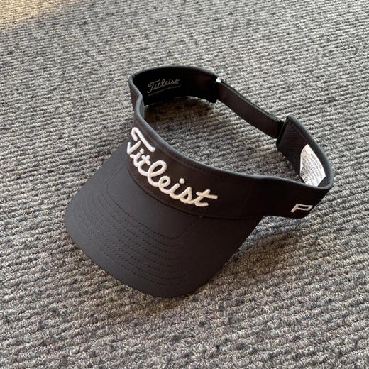 正品Titleist无顶高尔夫球帽，均码头围可调。只有藏青，白色。 商品图2