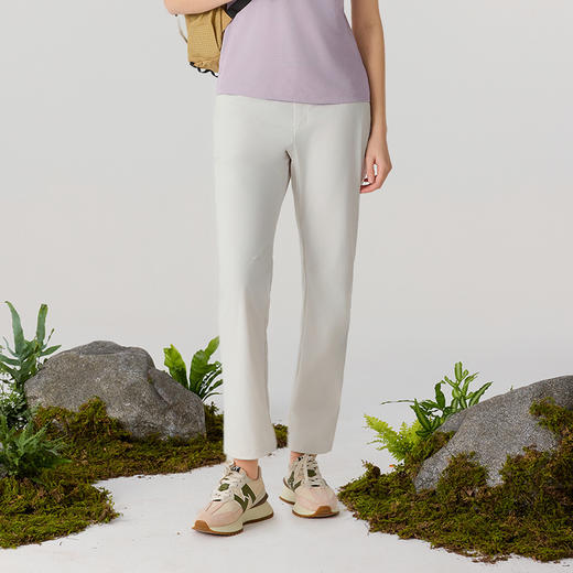 诺诗兰速干长裤25春夏新款女士户外运动吸湿快干弹力徒步登山长裤跃岭女式快干长裤NQPFH2254E 商品图1