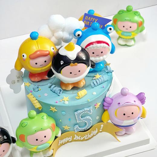 烤爱·蛋仔派对·派对系列·儿童蛋糕·可爱蛋糕·聚会生日蛋糕节日【仅限深圳同城配送】 商品图3