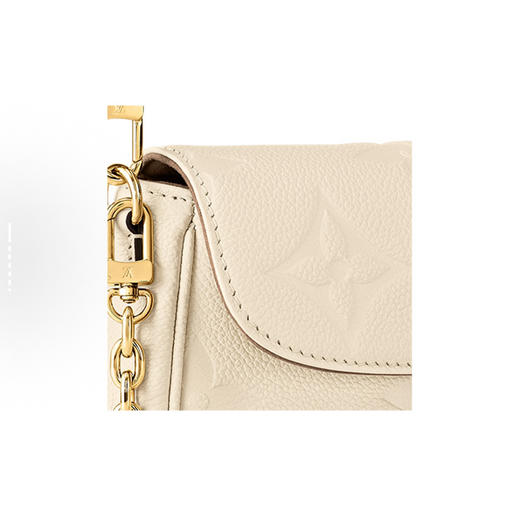 顶级免税版 VIP专柜体验 收到即官网同样 LV IVY 全皮压花 很自然的奶油白 夏天百搭不挑人 容量也放得下日常必备的东西，可以斜挎也可以腋下款 奶呼呼的白色包包谁能不爱呢 商品图5