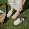 西遇渔夫鞋包头半拖鞋女新款夏季外穿仙女小香风一脚蹬凉拖鞋D1056732 商品缩略图1