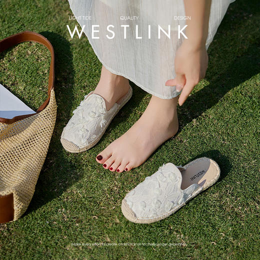 西遇渔夫鞋包头半拖鞋女新款夏季外穿仙女小香风一脚蹬凉拖鞋D1056732 商品图1