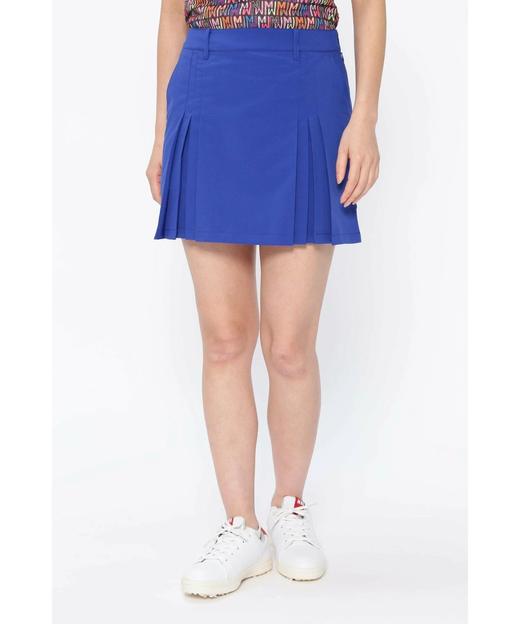 Master bunny 女士高尔夫 2WAY弹力提花百褶修身透气短裙 商品图3