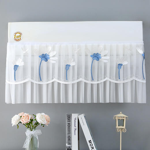 【空调神器！挡风防直吹】空调挡风帘防直吹神器壁挂式纱帘月子出风口遮风板防尘罩魔术贴。ry 商品图5