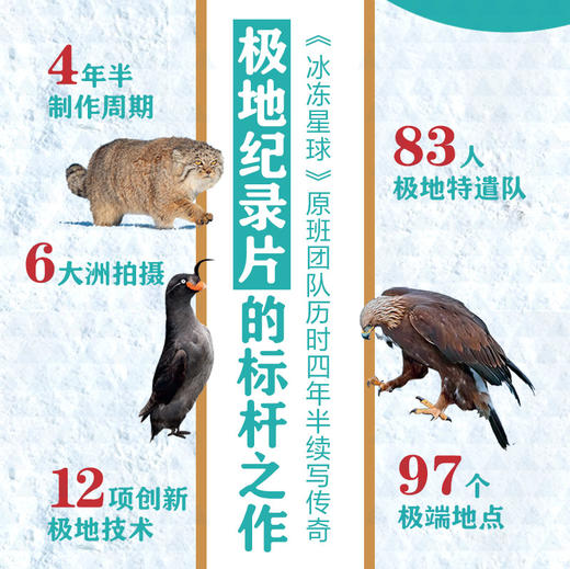 冰冻星球II：冰雪之上的奇迹世界 BBC纪录片 商品图1