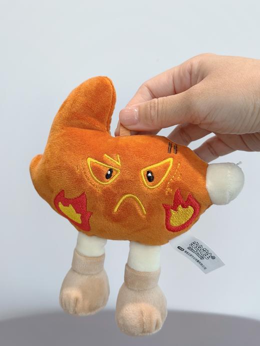 海岛萌主海南老爸茶文创把海岛的浪漫打包带走软fufu的手感和治愈系配色，哪个女生能拒绝这份限定可爱呢，原创老爸茶“绒化"毛绒玩具红diedie 翅金金 斑宝宝 商品图5