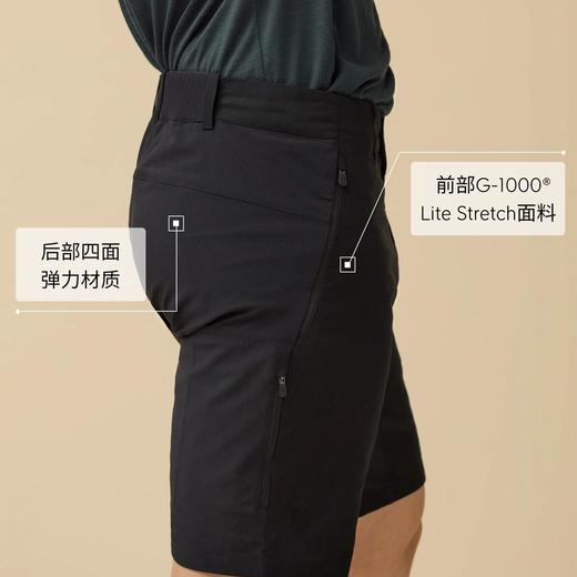北极狐 hoja男士弹力骑行短裤 2025春夏G1000轻量登山裤12200196 商品图2