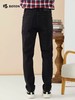 【恒温保暖】波顿男士秋冬季黑色直筒美式牛仔长裤ME823322 商品缩略图1